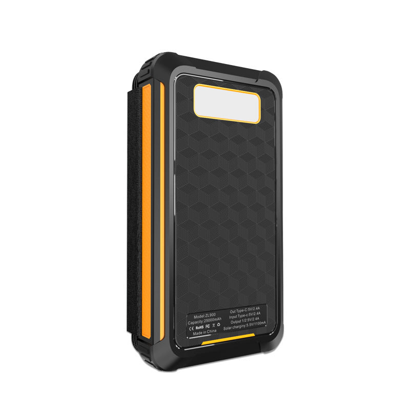 High-performance solar power bank with multi-charging options Stornfield