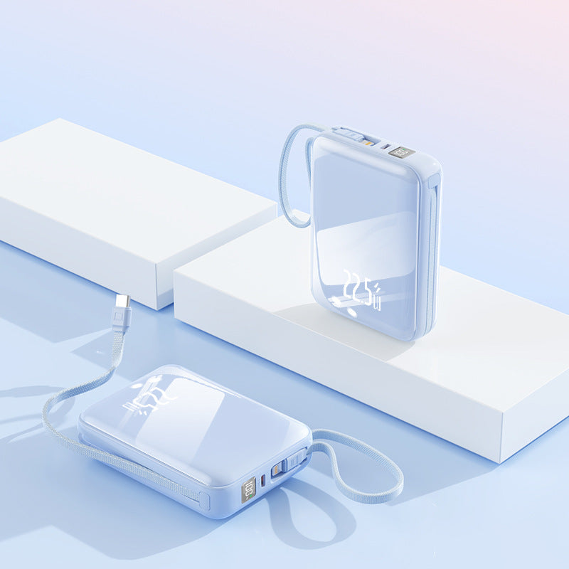 Portable power bank with elegant design and multifunctional charging cable Stornfield