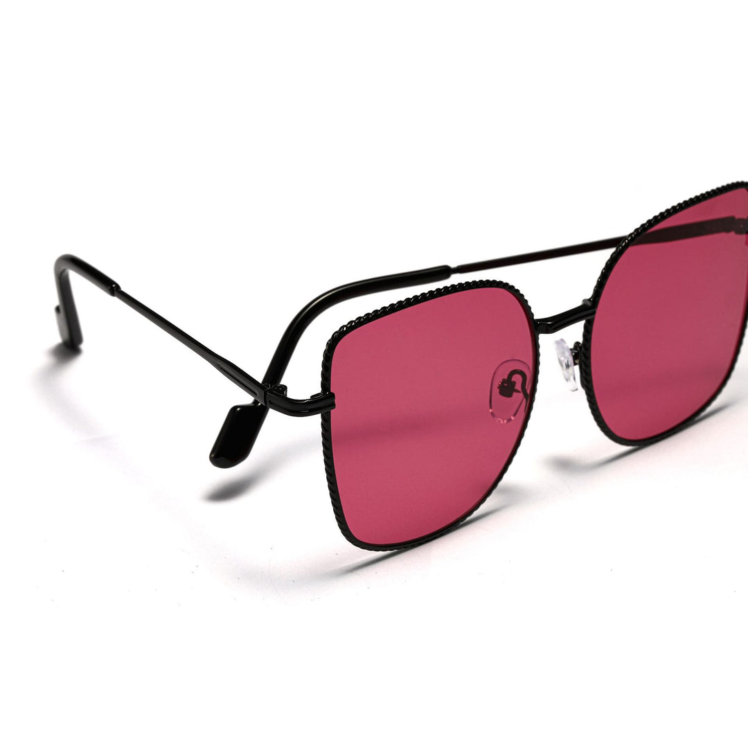 Women's fashionable oversized designer sunglasses with multifaceted frame Stornfield