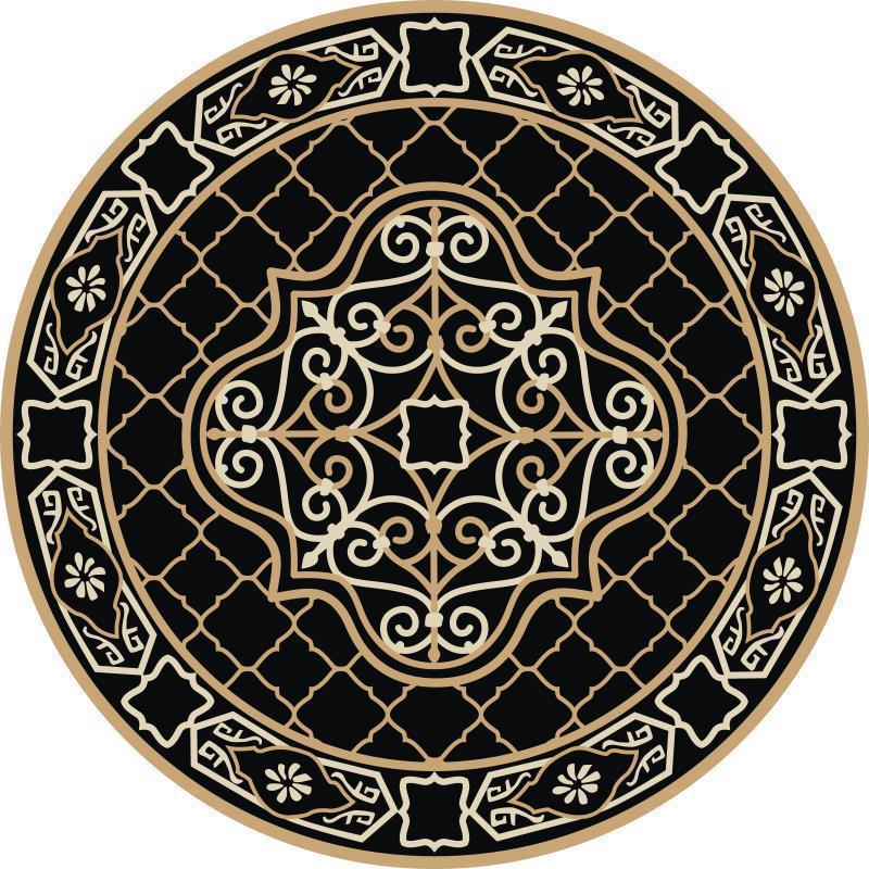 Intricate Mandala Design Area Mat Stornfield