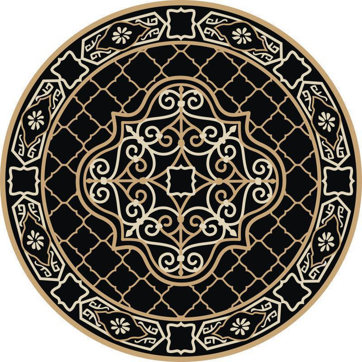 Intricate Mandala Design Area Mat Stornfield