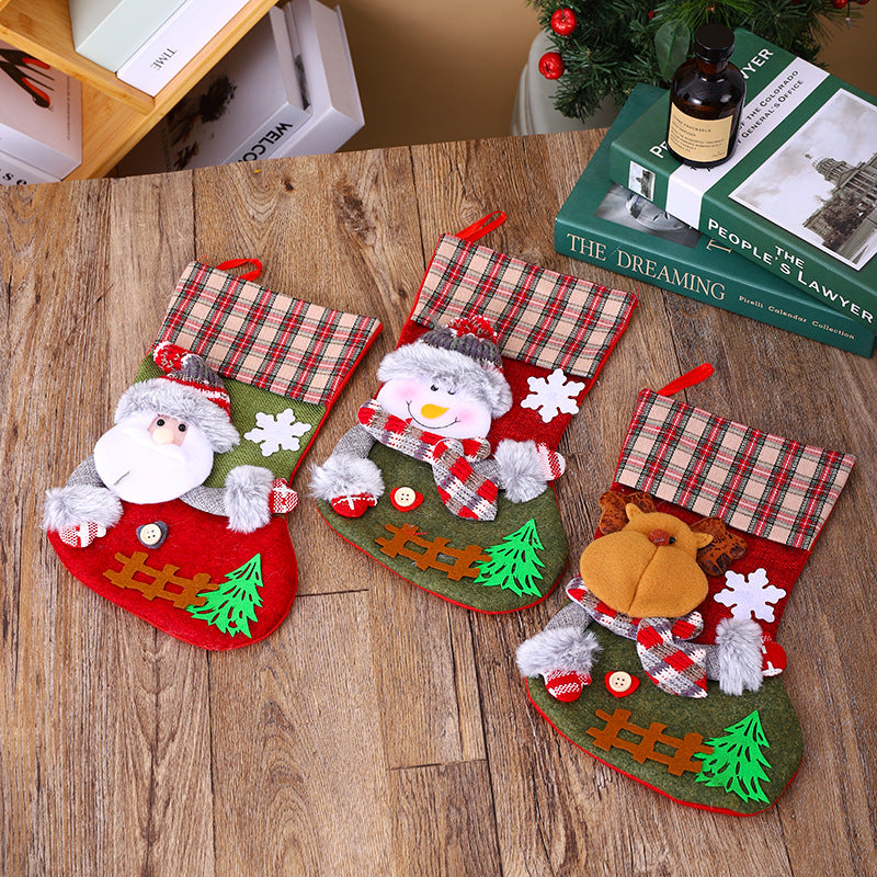 Christmas stocking with creative designs Stornfield