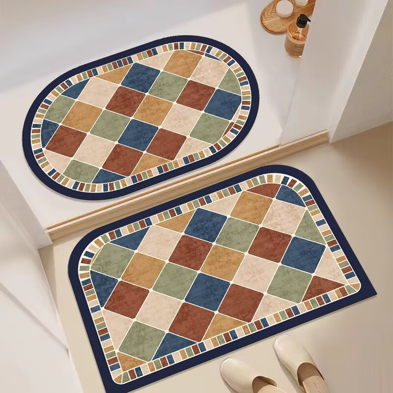 Decorative Floral Entryway Mat Stornfield