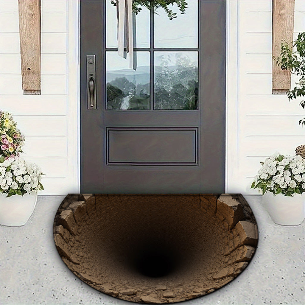 Artistic Ocean Design Doormat