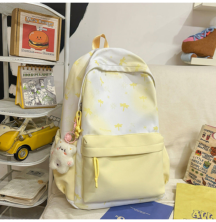 Cute casual backpack with playful butterfly design Stornfield