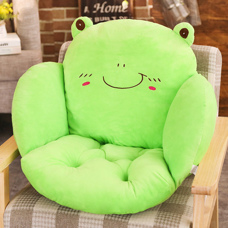Plush seat cushion with cute bear motif Stornfield