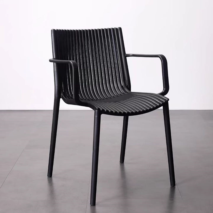 Contemporary Slatted Dining Chair Stornfield