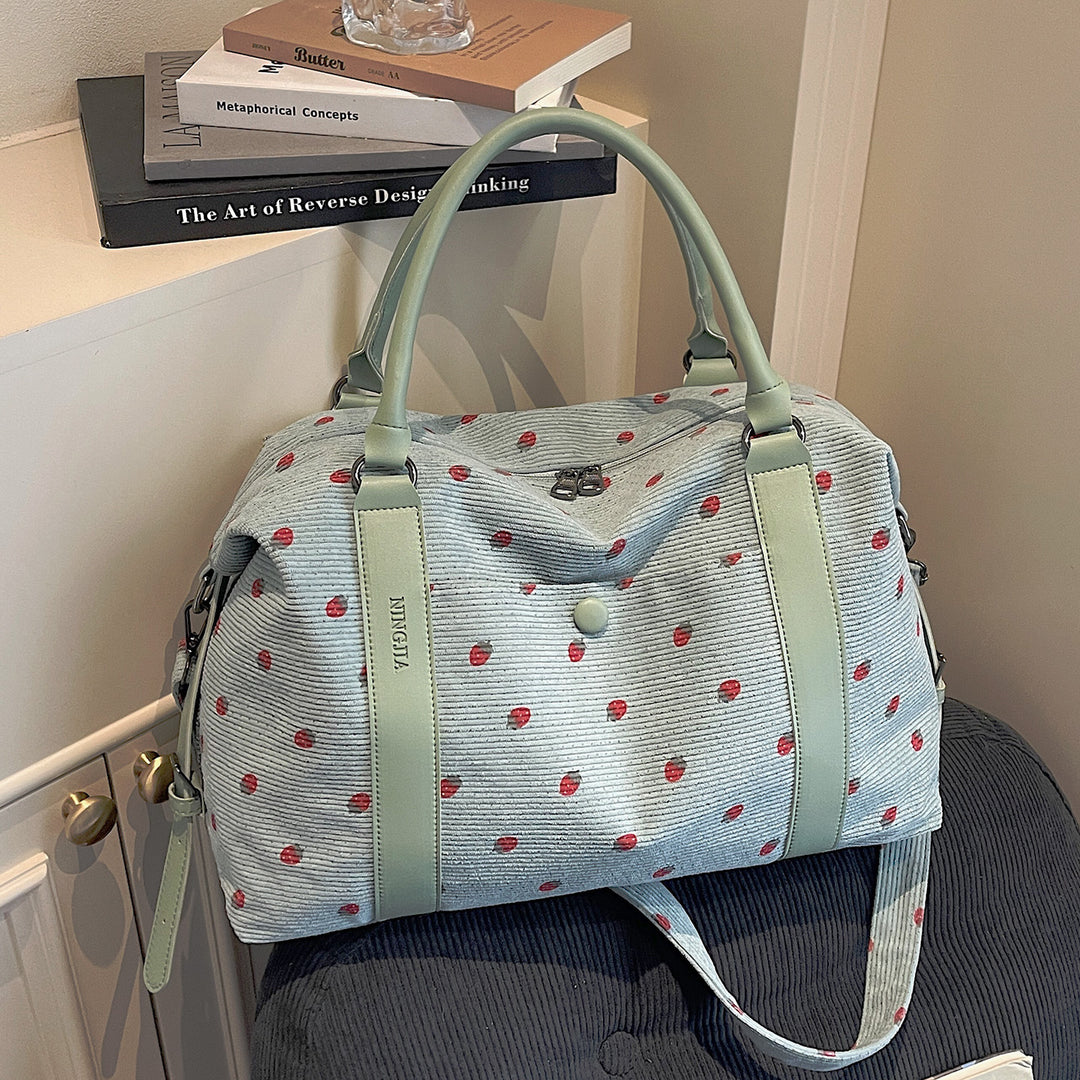 Stylish Quilted Weekend Duffle Bag Stornfield