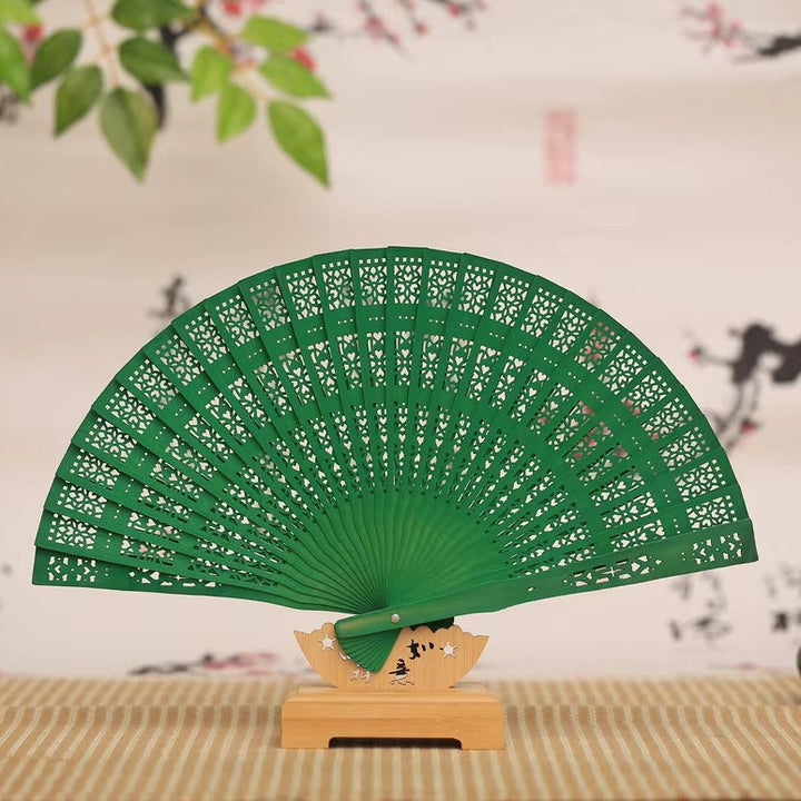 Ladies filigree fan made of high-quality material Stornfield
