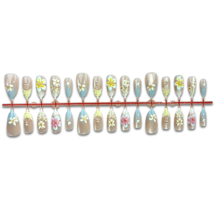 Artistic Floral Nail Design Kit