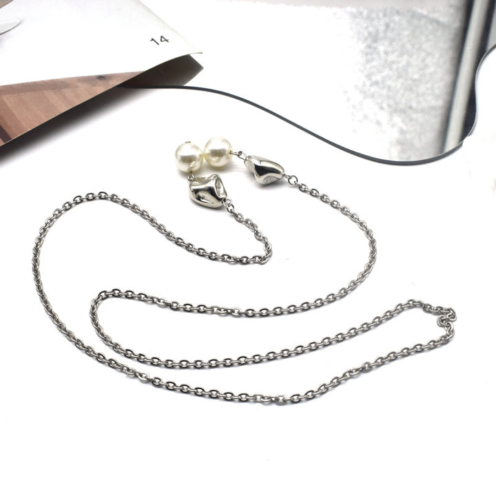 Elegant Layered Pearl Pendant Necklace Stornfield