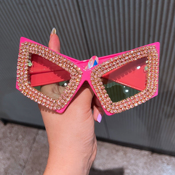 Women's cat-eye sunglasses with rhinestone embellished frame Stornfield