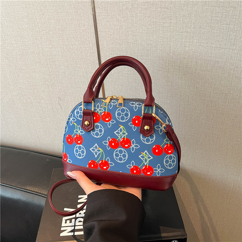WoEmbroidered Cherry Pattern Handbag Stornfield