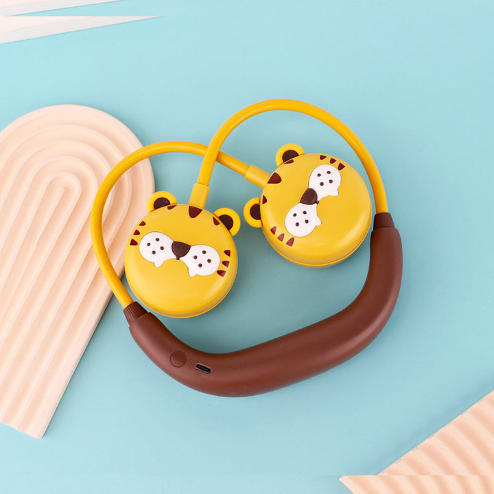 Ladies Neck Fan in Cute Animal Design Stornfield
