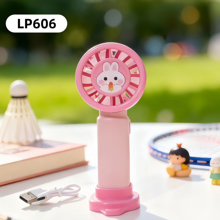 Ladies Portable Mini USB Fan with Animal Lion Design Stornfield