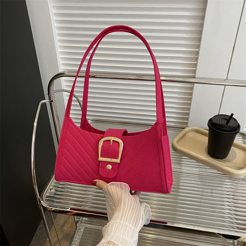 Structured Quilted Handbag