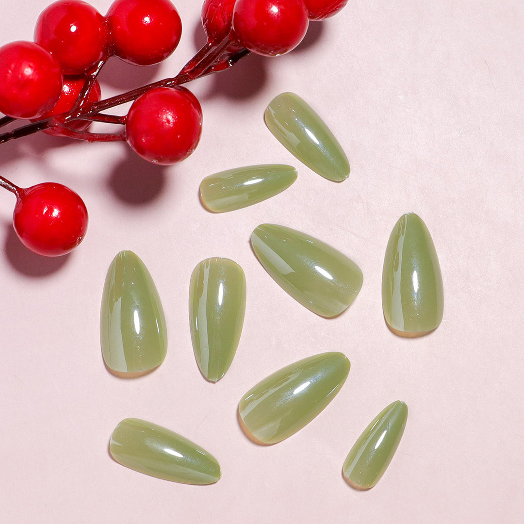 DIY Natural Press-On Nail Kit Stornfield