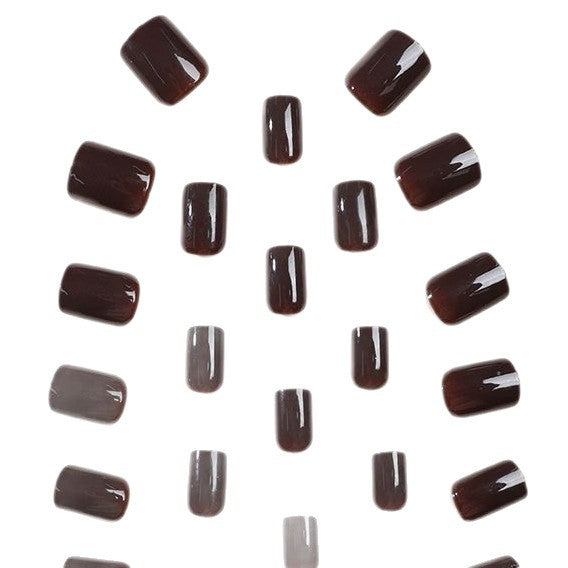Glossy Press-On Nail Kit Stornfield