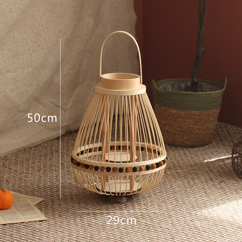 Handcrafted lantern made from natural materials Stornfield