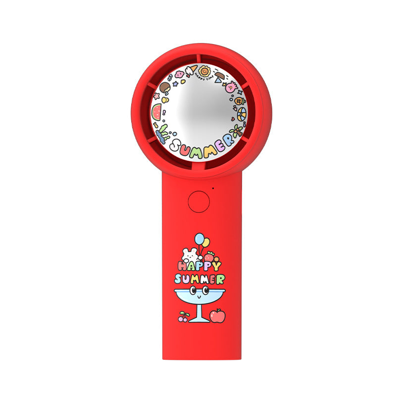 Unisex Portable Handheld Fan with Cute Cat Design Stornfield