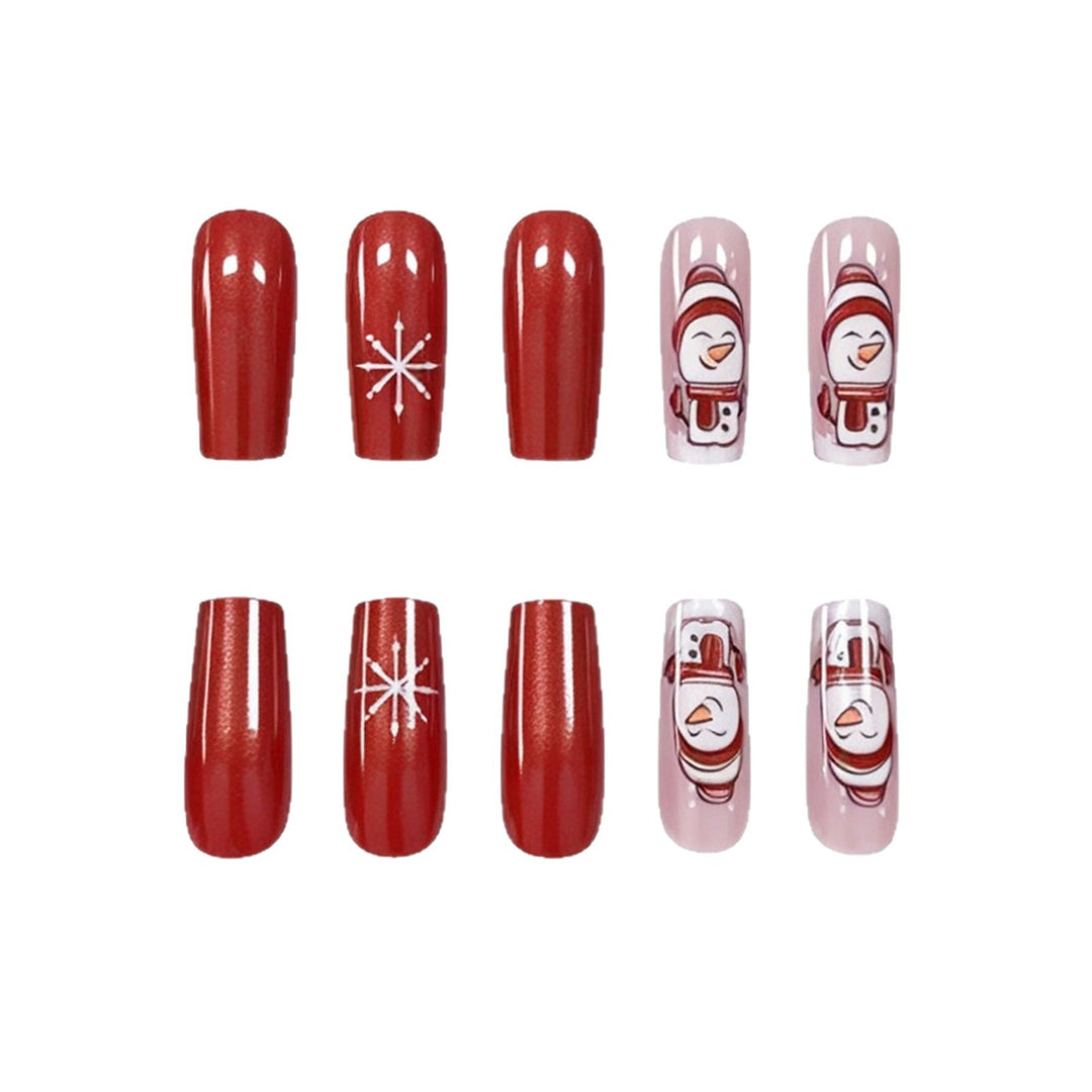 Festive Holiday Nail Art Extensions Stornfield