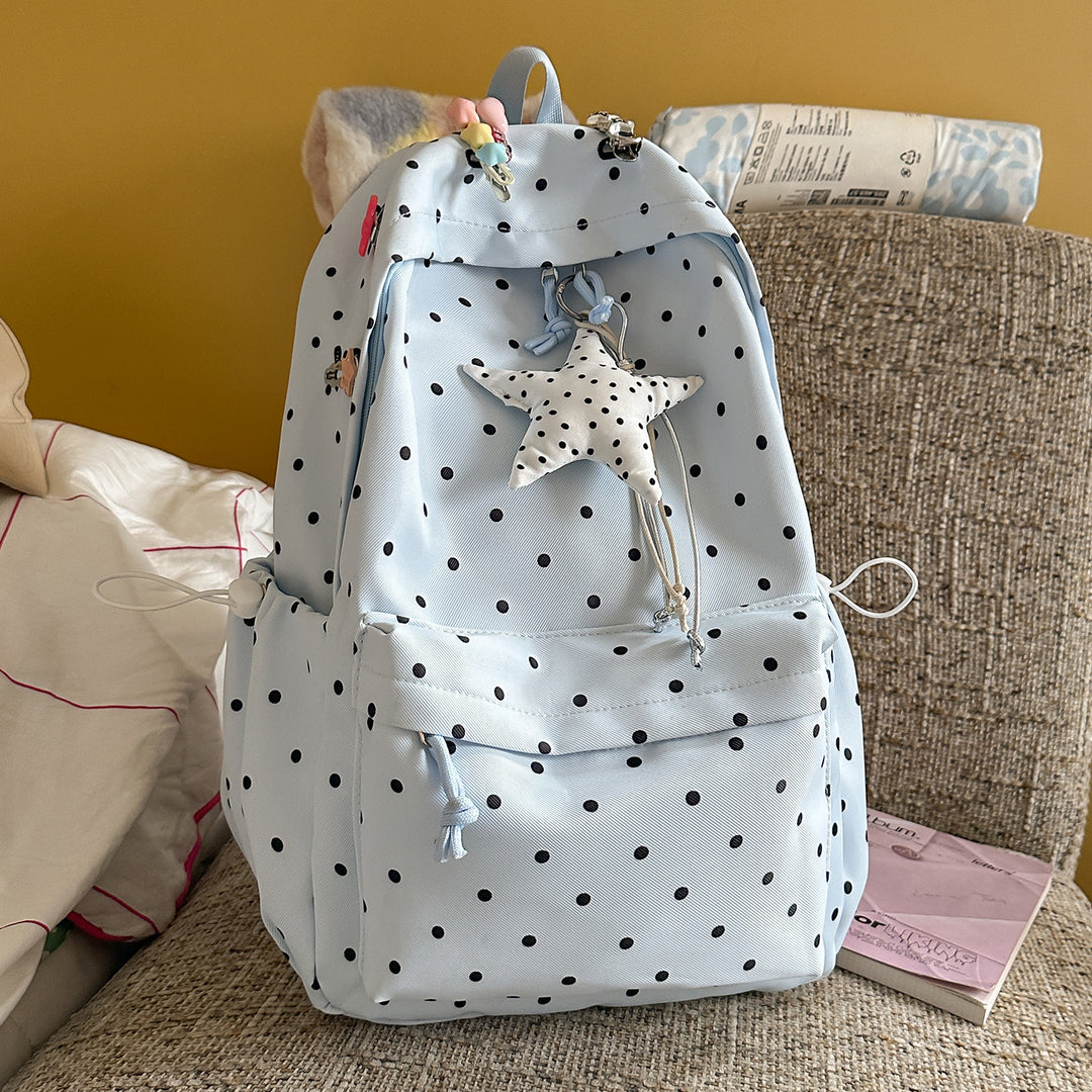 Polka Dot Lightweight Backpack Stornfield