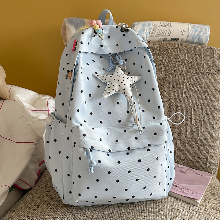 Polka Dot Lightweight Backpack Stornfield