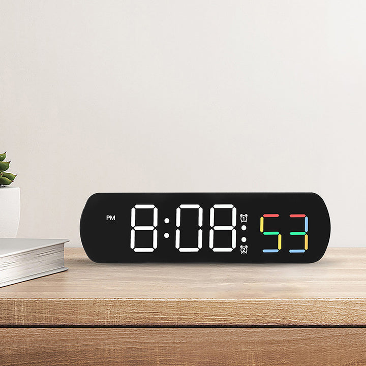 Digital Alarm Clock with Large LED Display and Temperature Display Stornfield