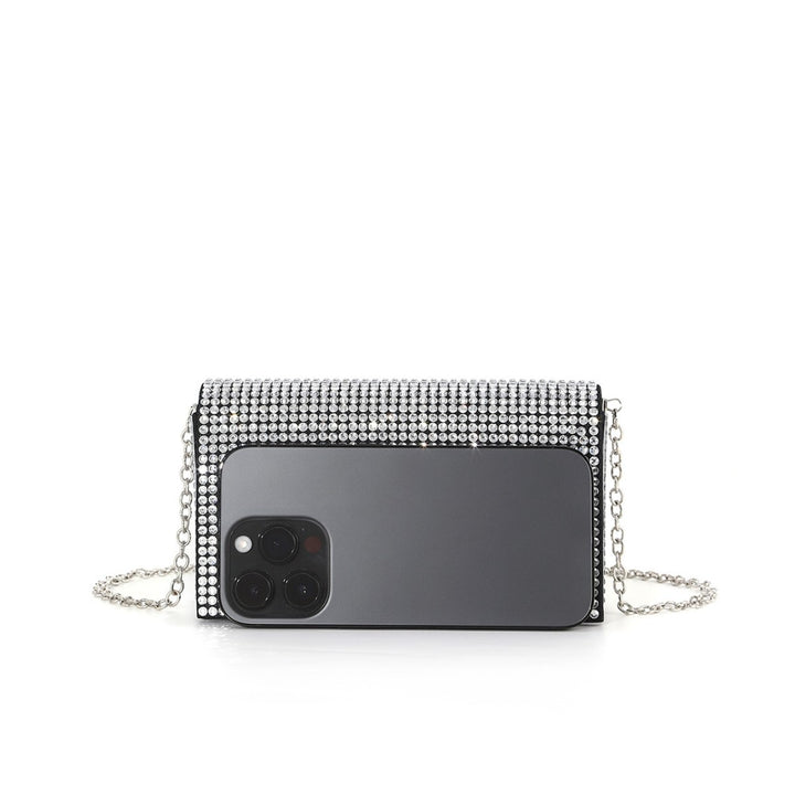 Glamorous Crystal-Embellished Evening Clutch