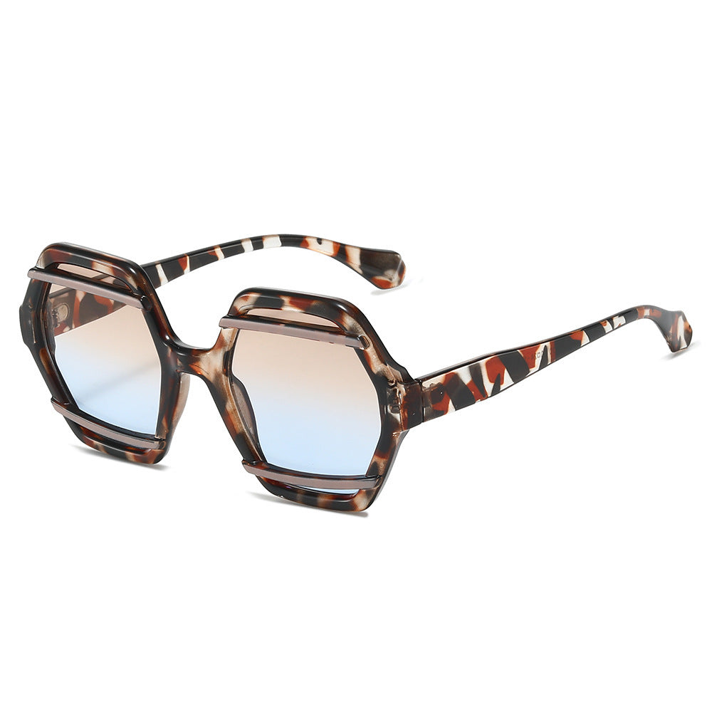 Oversized Geometric Sunglasses Stornfield