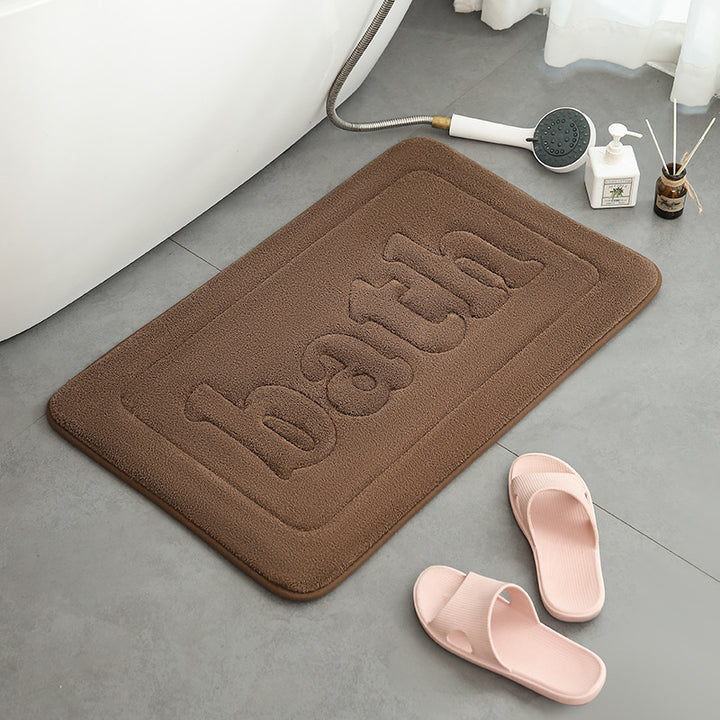 Absorbent Memory Foam Bath Mat Stornfield