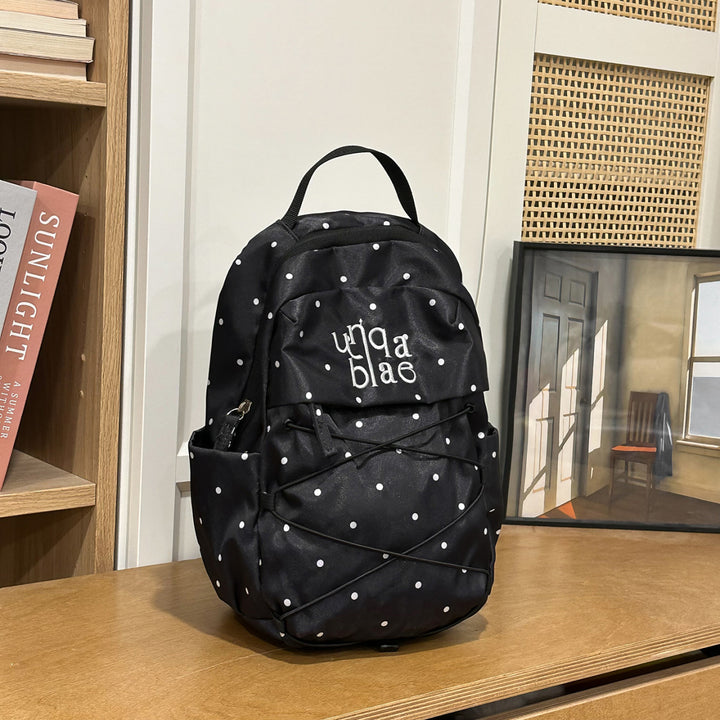 Stylish Lightweight Polka Dot Backpack Stornfield