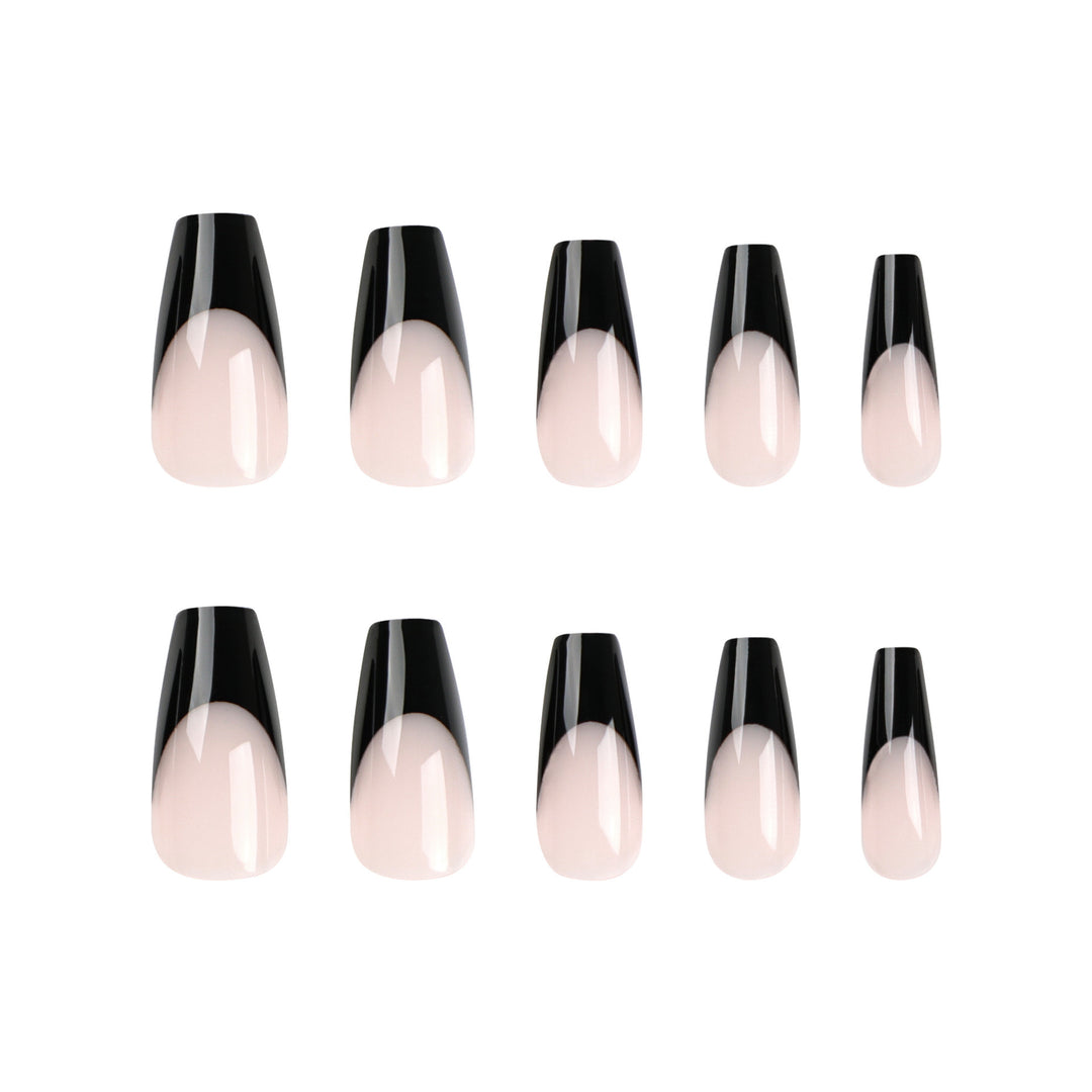 Nail art set with outstanding French design Stornfield