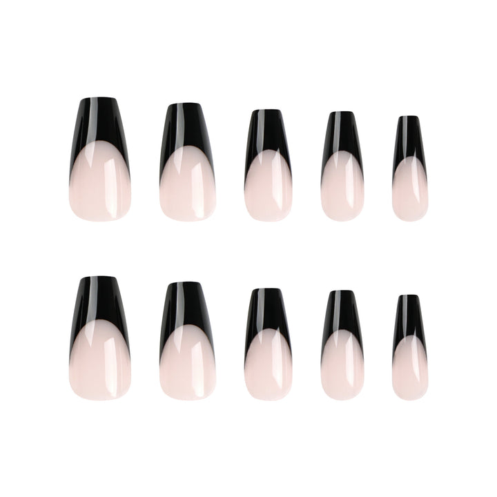 Nail art set with outstanding French design Stornfield