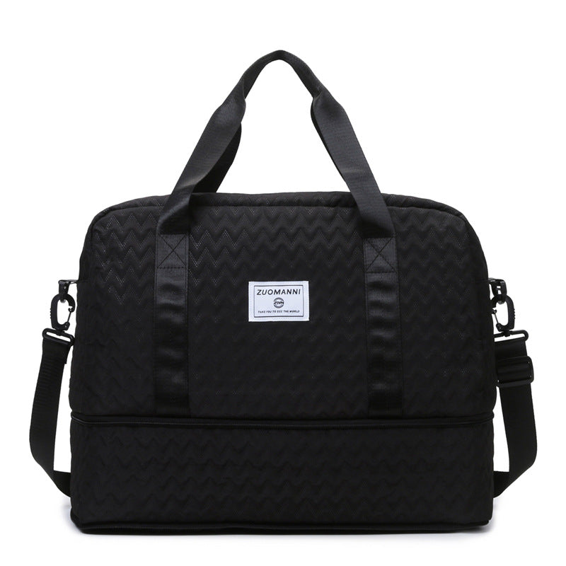 Sporty Tote Bag with Structured Outer Material Stornfield