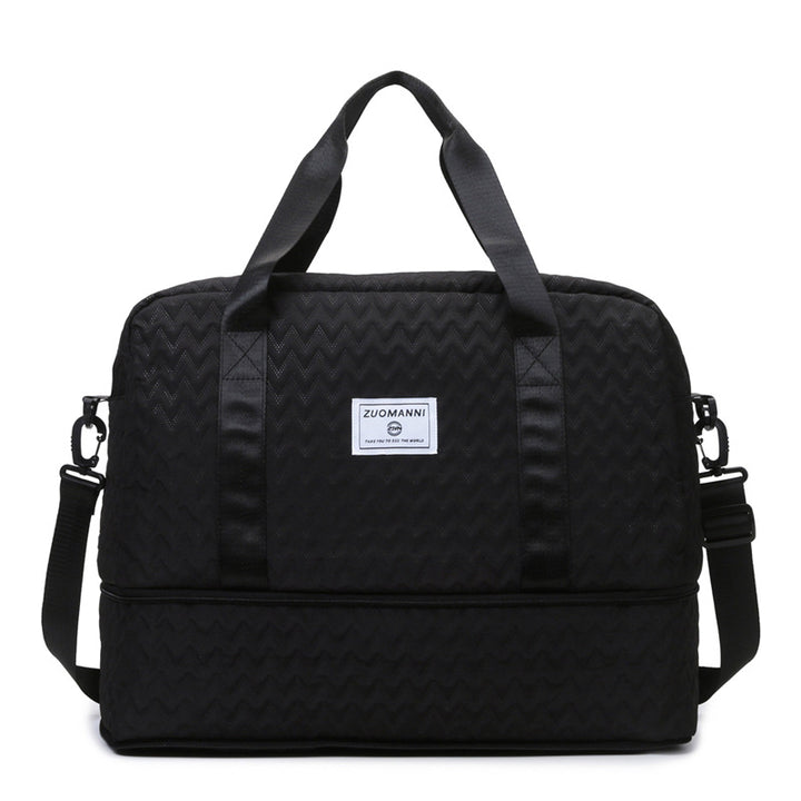 Sporty Tote Bag with Structured Outer Material Stornfield