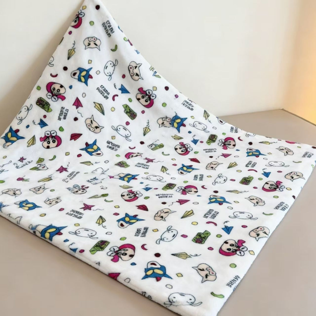 Fun Patterned Plush Throw Blanket