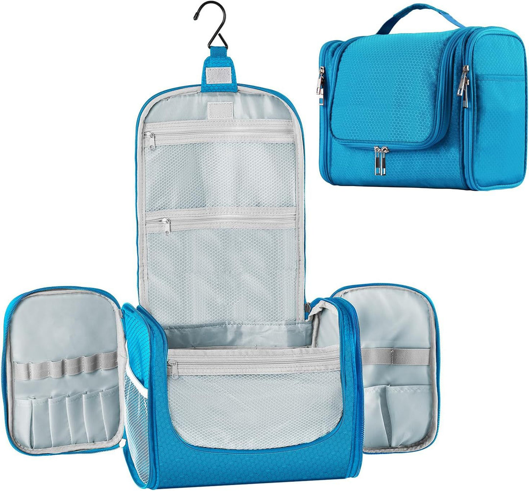 Cosmetic organizer with hooks and multiple compartments Stornfield