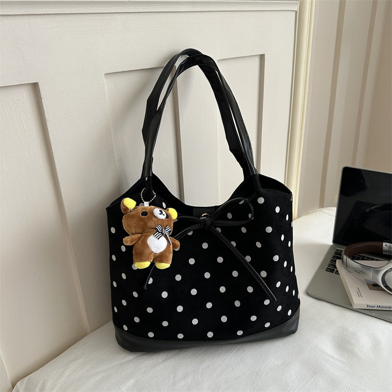 Playful Polka Dot Tote Bag