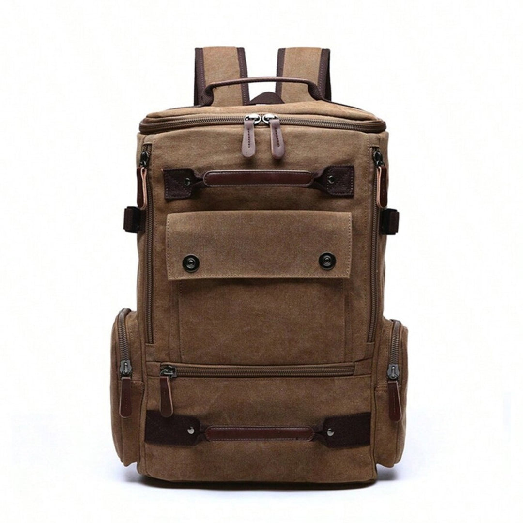 Multi-Functional Canvas Backpack