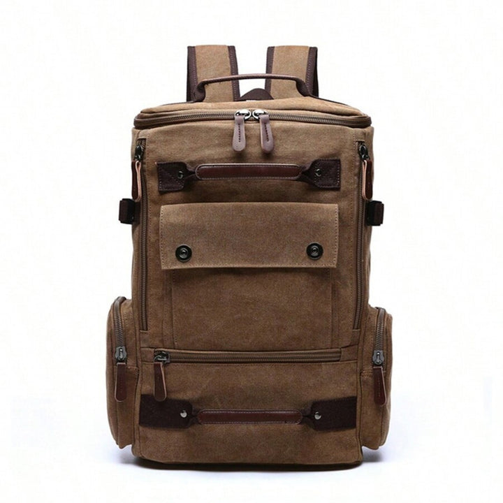Multi-Functional Canvas Backpack
