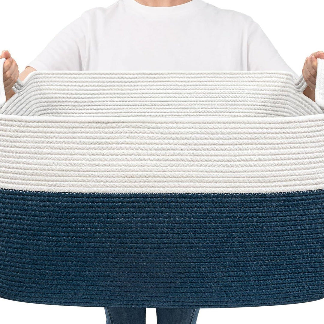Women Versatile Storage Basket with Sturdy Handles Stornfield