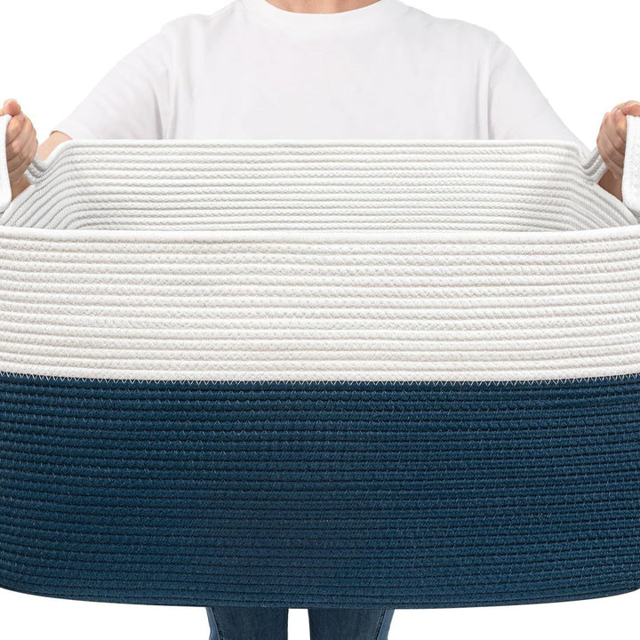 Women Versatile Storage Basket with Sturdy Handles Stornfield