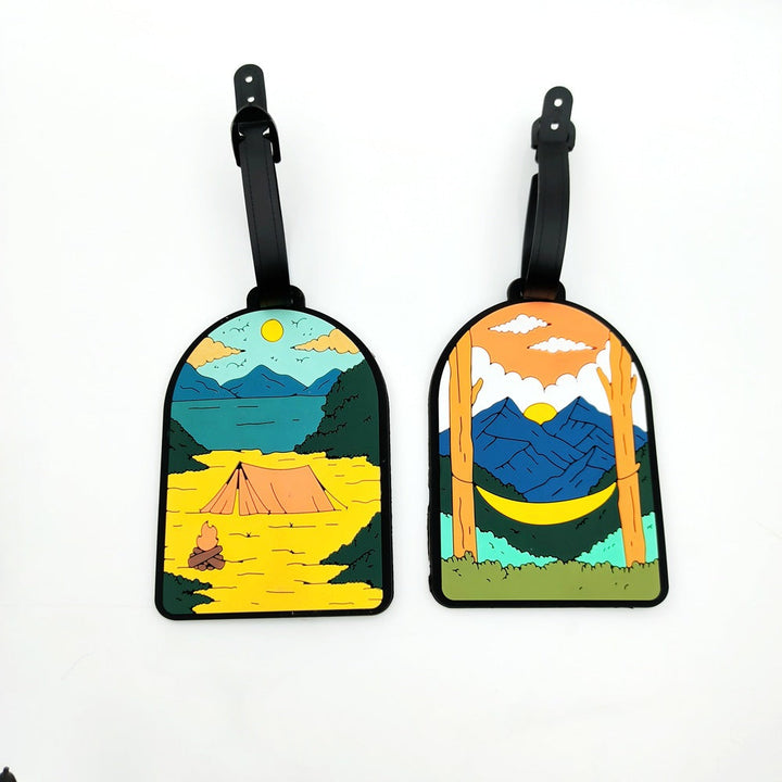 Adventure-Themed Luggage Tag Stornfield
