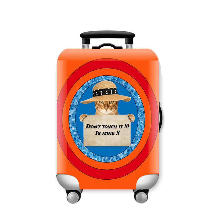 Unisex hard-shell suitcase with funny giraffe design Stornfield