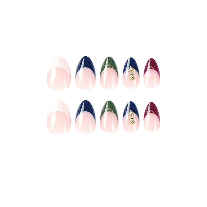 Artful Nail Tips with Glamorous Accents Stornfield