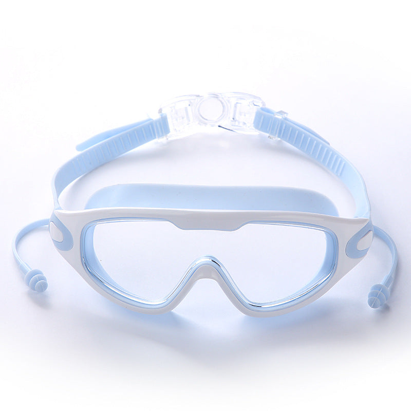 Swim mask with large field of vision and comfortable silicone padding Stornfield