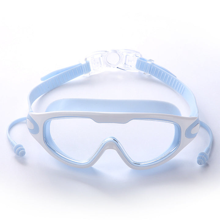 Swim mask with large field of vision and comfortable silicone padding Stornfield