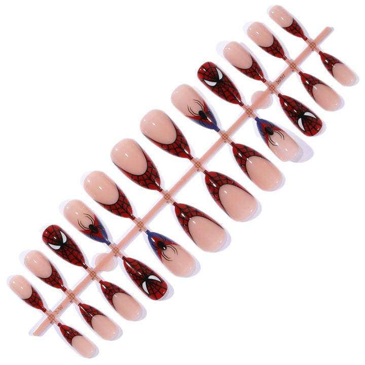 Spider-Man Inspired Stiletto Nail Art Stornfield