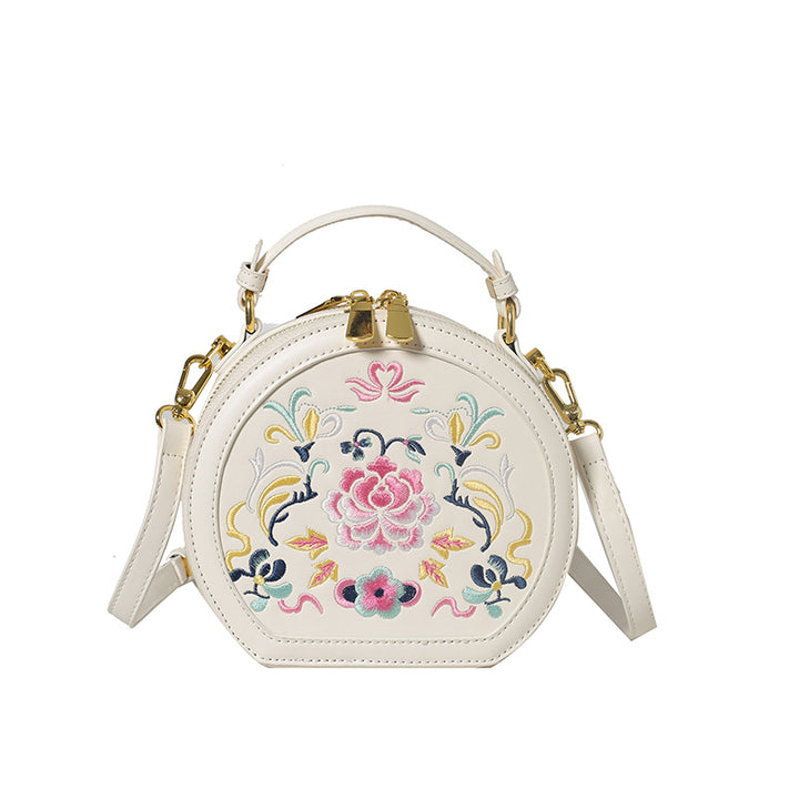 Vintage Floral Embroidered Handbag Stornfield